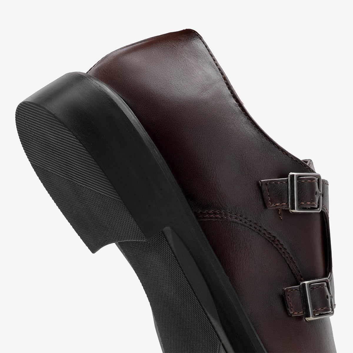 XAYWEAR Men's Double Monk Strap Shoes