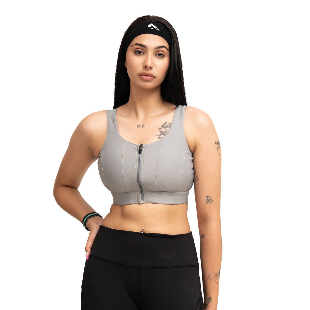 XAYWEAR Airlift Sports Bra - Grey