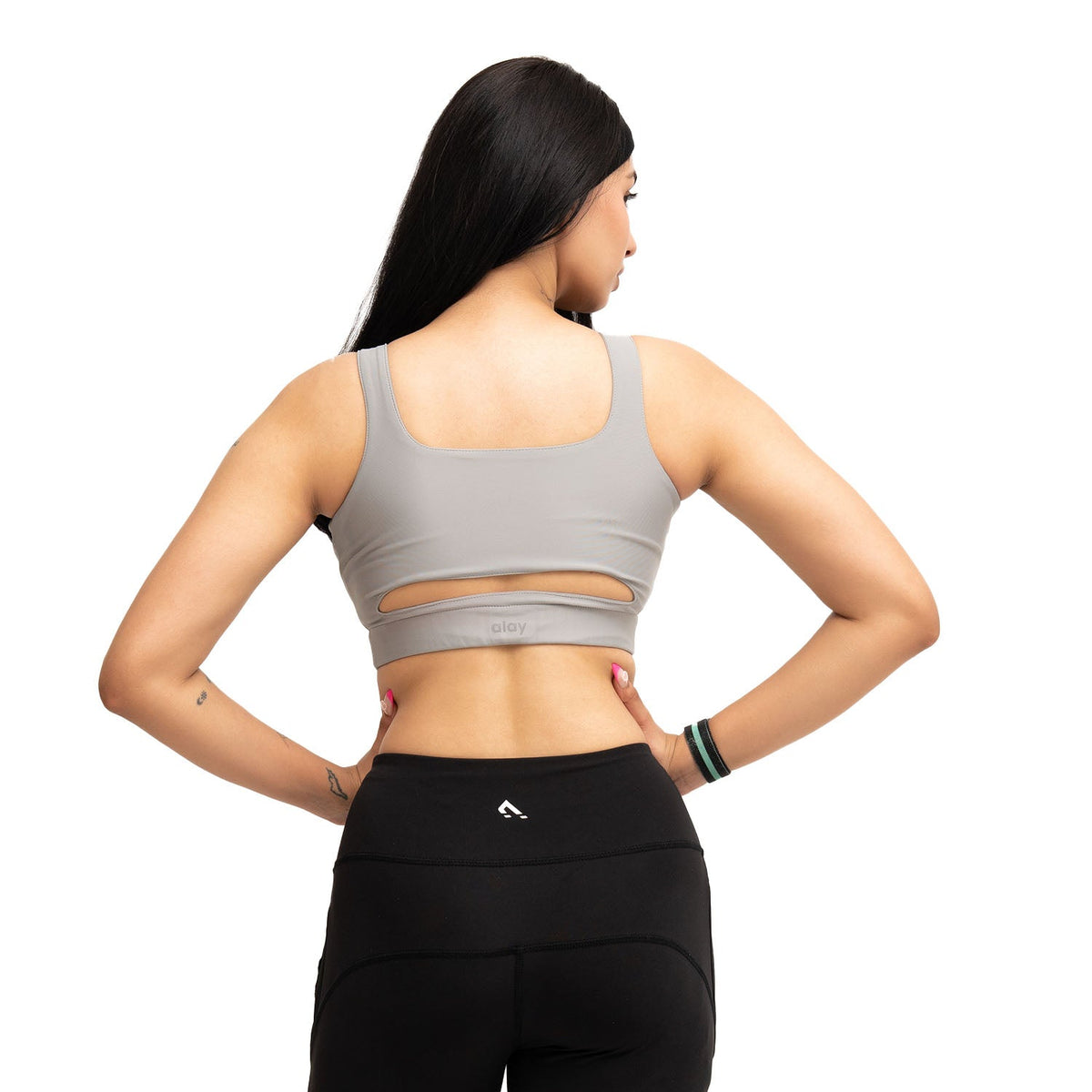 XAYWEAR Airlift Sports Bra - Grey