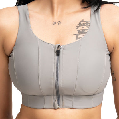 XAYWEAR Airlift Sports Bra - Grey