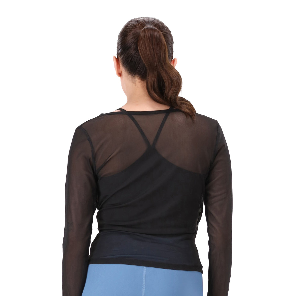 XAYWEAR Girloft Mesh Top - Black