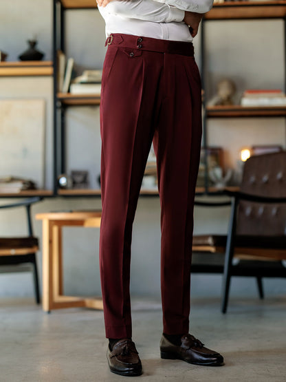 XAYWEAR Bordeaux Double Breasted Suit 2-Piece