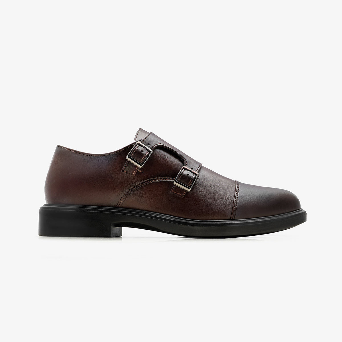 XAYWEAR Men's Double Monk Strap Shoes