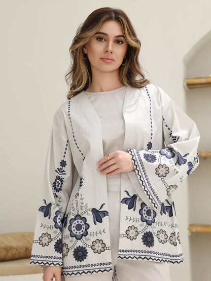XAYWEAR Women's Indigo Vector Co Ord Set