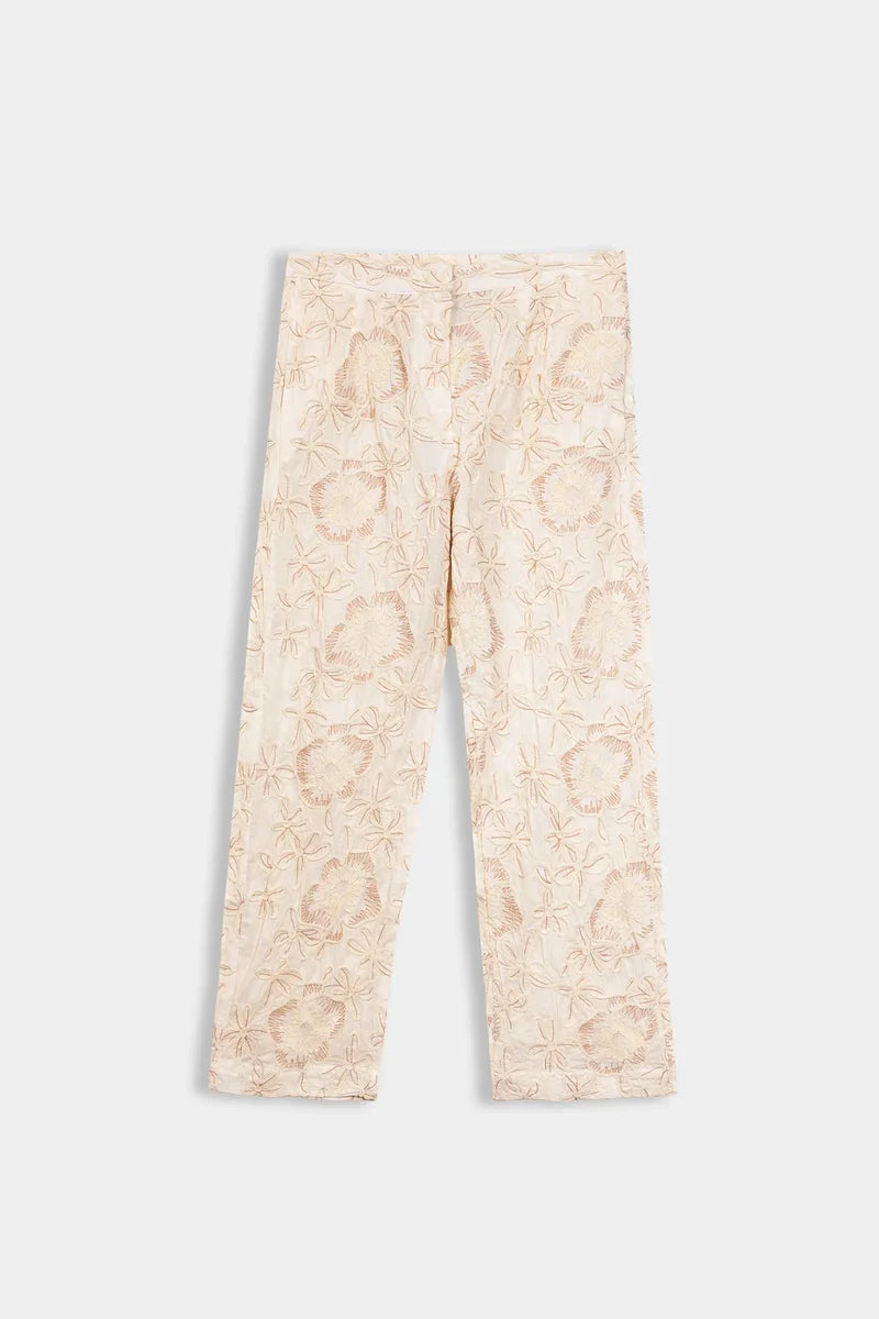 XAYWEAR Embroidered Pants
