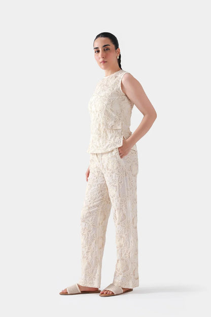 XAYWEAR Embroidered Pants