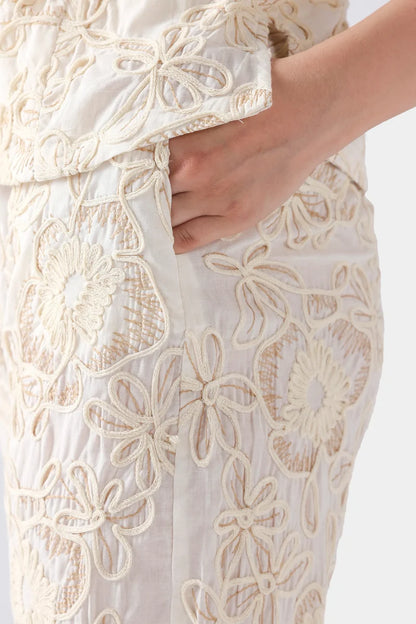 XAYWEAR Embroidered Pants