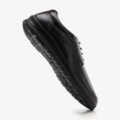 XAYWEAR Men's Lace-Up Black Formal Shoes