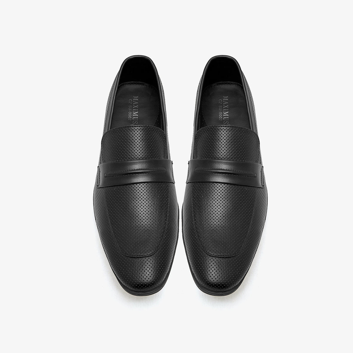 XAYWEAR Men's Black Elite Formals Shoes