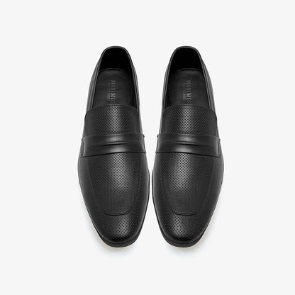 XAYWEAR Men's Black Elite Formals Shoes