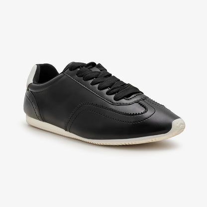 XAYWEAR Women's Low Profile Lace-Up Sneakers
