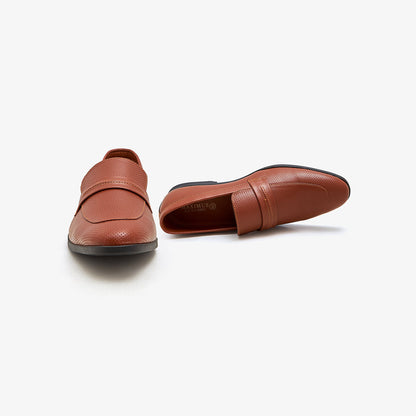 XAYWEAR Men's Tan Classic Formals Shoes