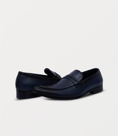 XAYWEAR Men's Slip On-NAVY Formal Shoes