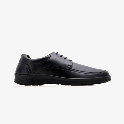 XAYWEAR Men's Lace-Up Black Formal Shoes