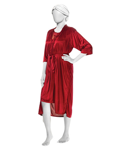 XAYWEAR Jersey Silk 2pcs Gown Set