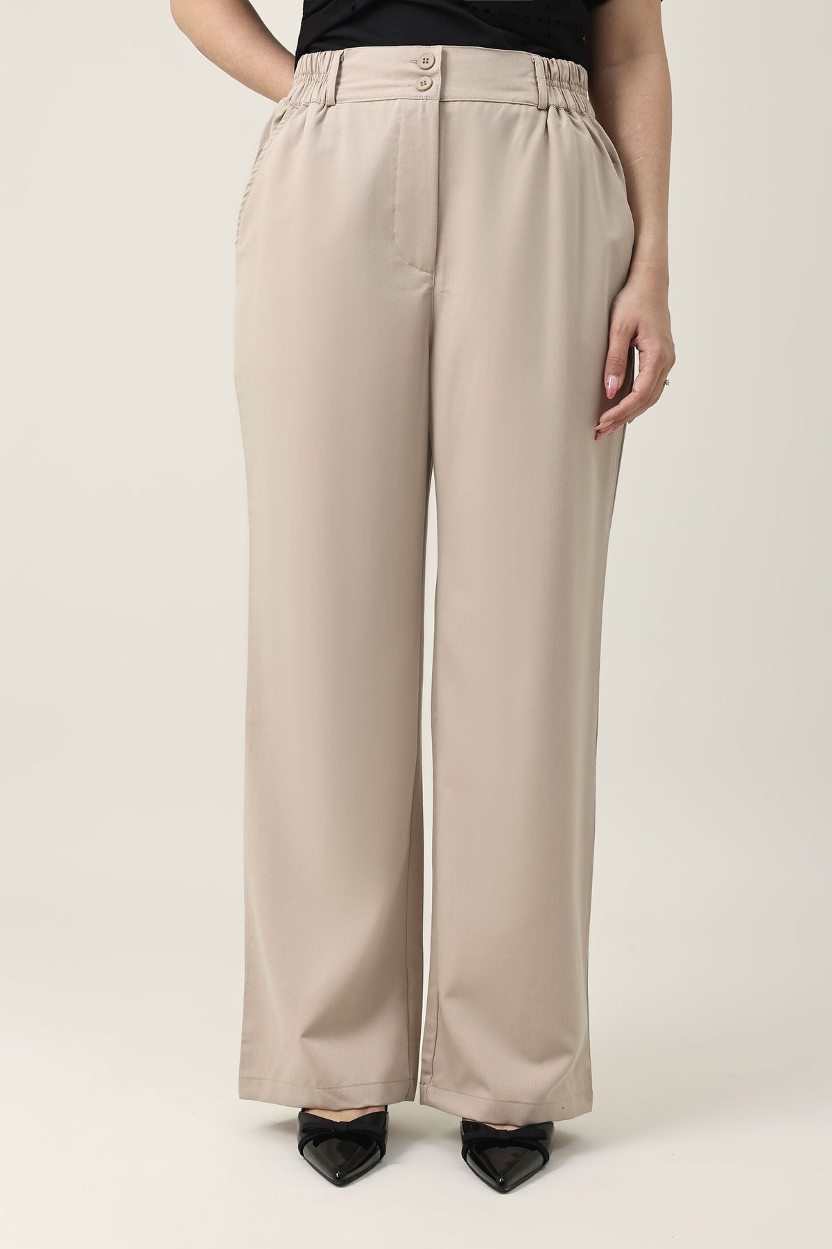 XAYWEAR CRISP FINISH IDEAL BOTTOM-BEIGE