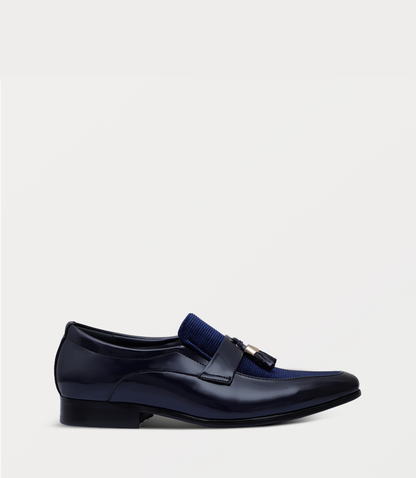 XAYWEAR Men's Luxury Formal Slip On-BLUE
