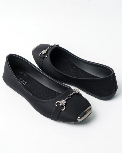 XAYWEAR Women's Flats -Elexia Black