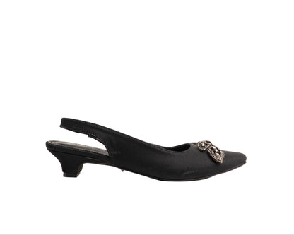 XAYWEAR Heels For Women - Black Bowie