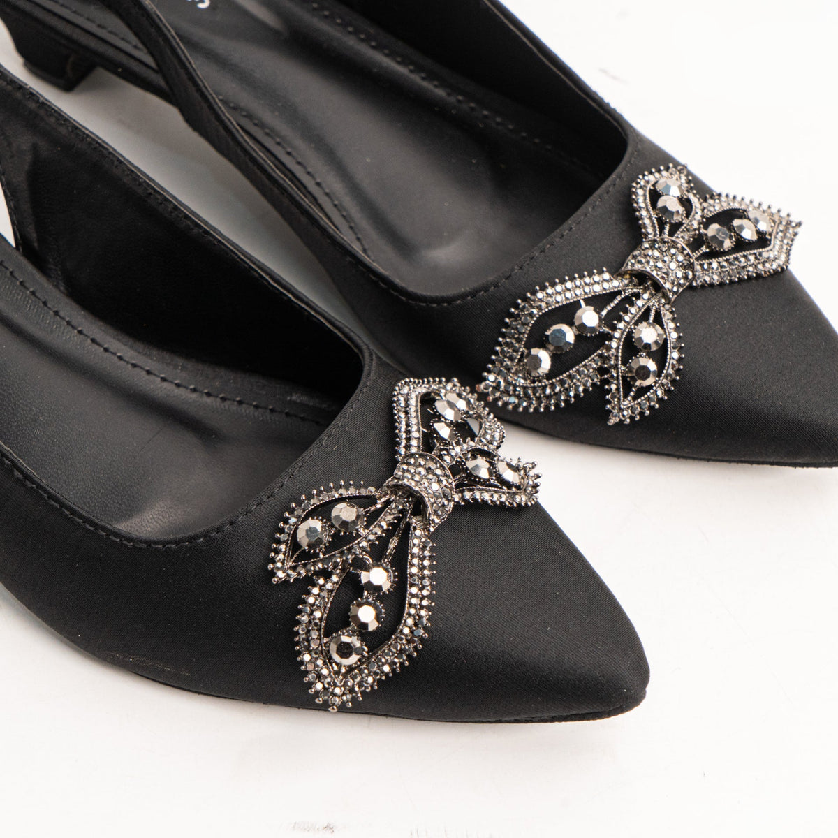 XAYWEAR Heels For Women - Black Bowie