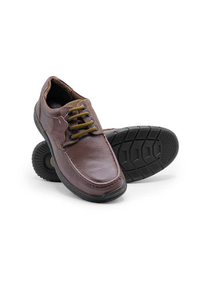 XAYWEAR Elegant Men's Grain Leather Shoes