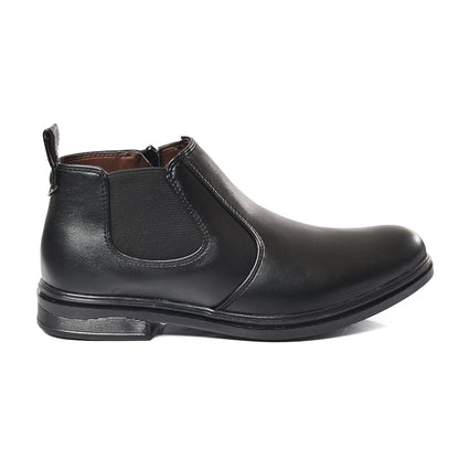 XAYWEAR Classic Chelsea Black Boots