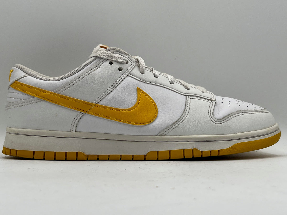 Dunk Low Retro "White/University Gold" Sneakers (2024)