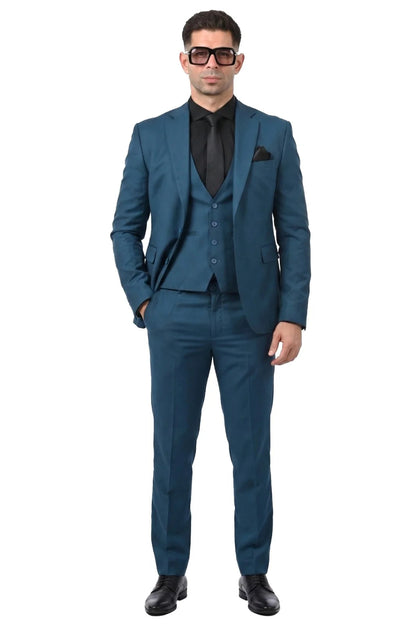 XAYWEAR Velmore Formal Three Piece Suit For Men
