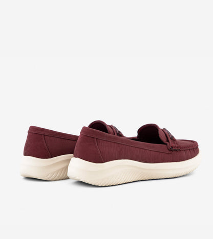 XAYWEAR Maroon Casual Women's Moccasins