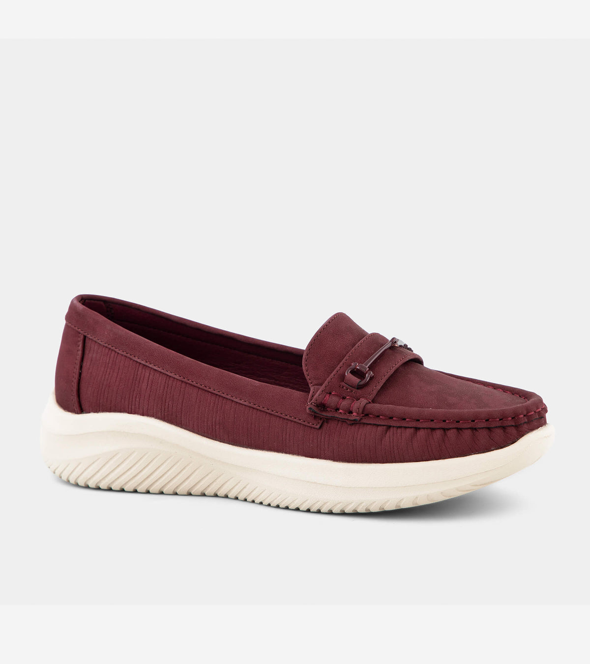 XAYWEAR Maroon Casual Women's Moccasins