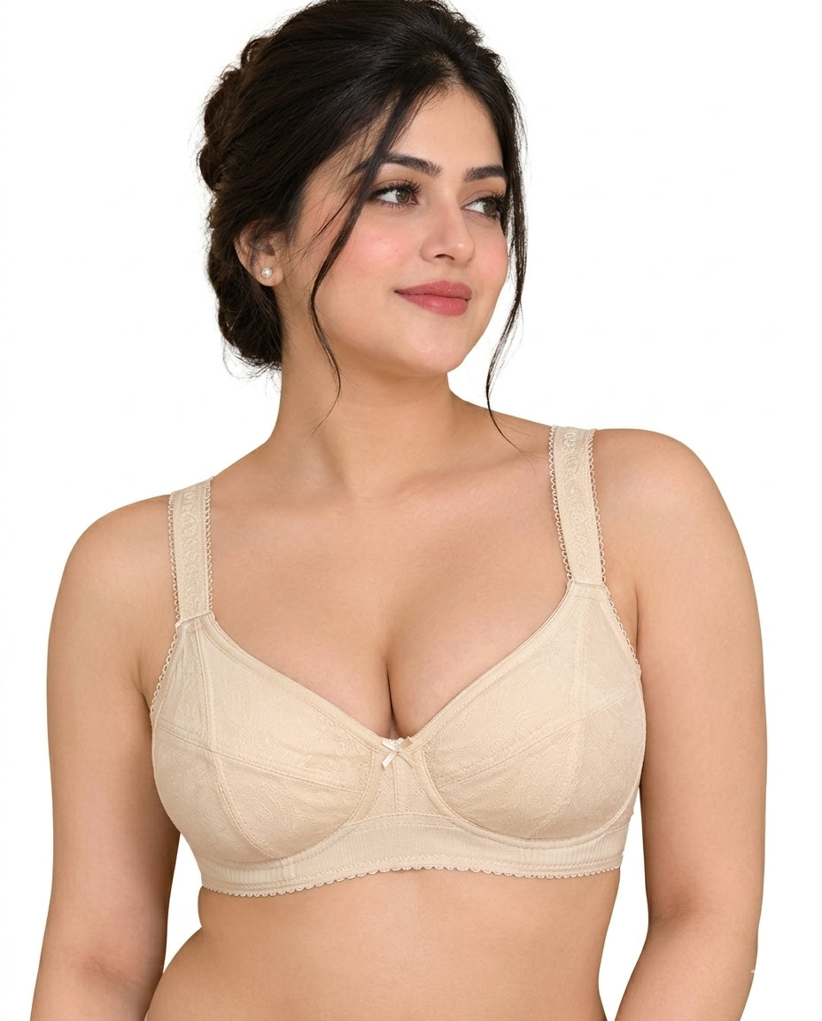 XAYWEAR 2 Pieces - Everyday Skin Color Cushion-Luxe Bra - x 2 Bras