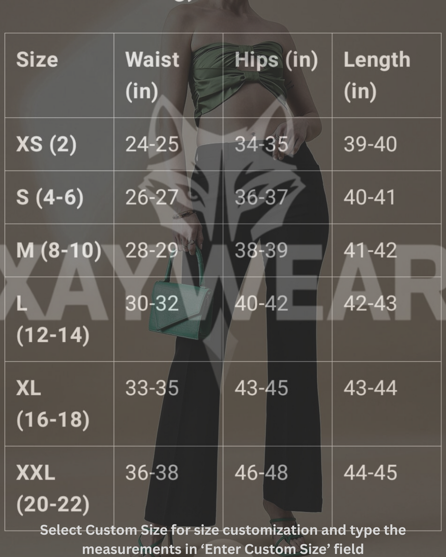 XAYWEAR Trendy Black Flared Pants for Stylish Comfort