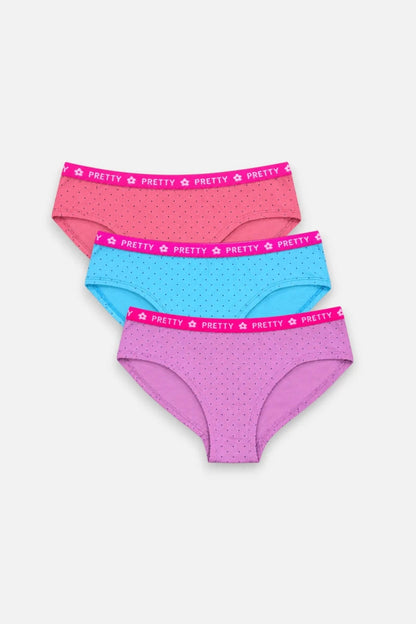 XAYWEAR BRIEF (PACK OF 3) - POP DOTS