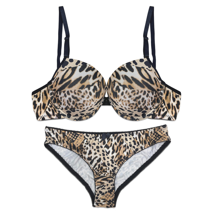 XAYWEAR Bra Set - Cheetah Grace