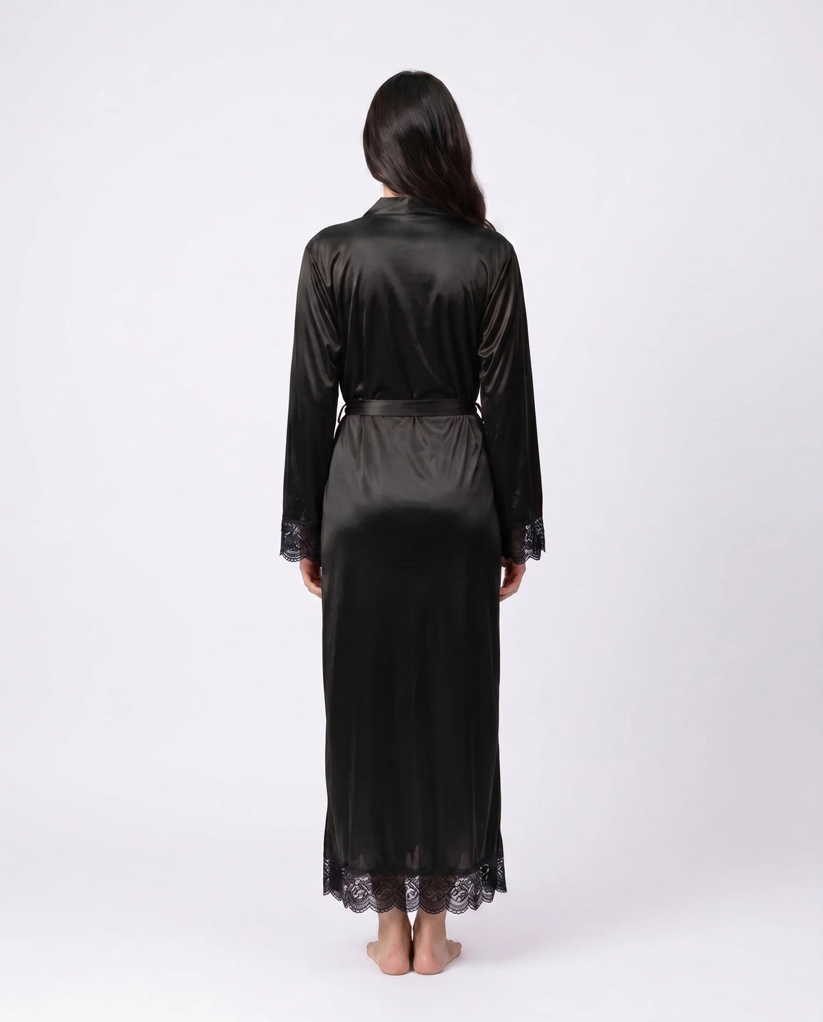 XAYWEAR Artistry - Lace Long Robe