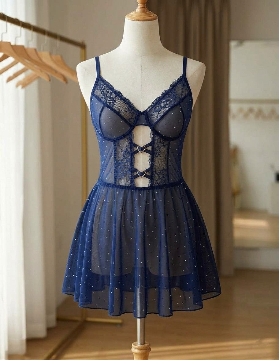 XAYWEAR Celestial Charm Nightdress