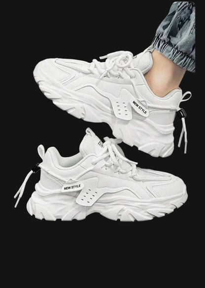 XAYWEAR Cord Lock Chunky Sneakers