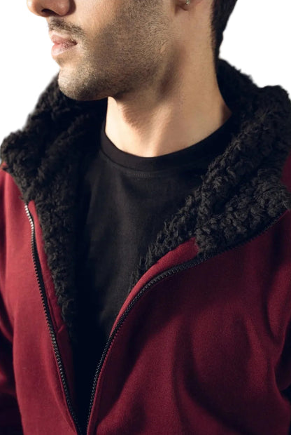 XAYWEAR Axinite Men's AX19 Fleece Zipper Hoodie