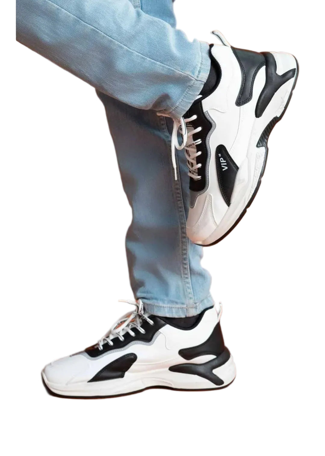 XAYWEAR Cleveland Lace-Up Chunky Sneakers