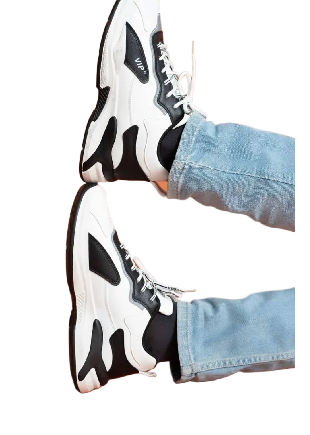 XAYWEAR Cleveland Lace-Up Chunky Sneakers