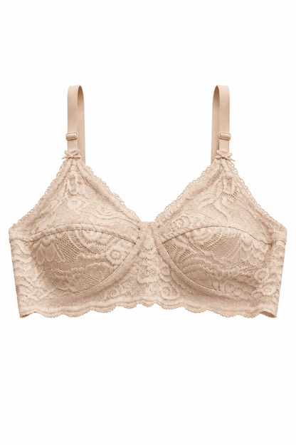 XAYWEAR Women's Comfort Net Inner Bra