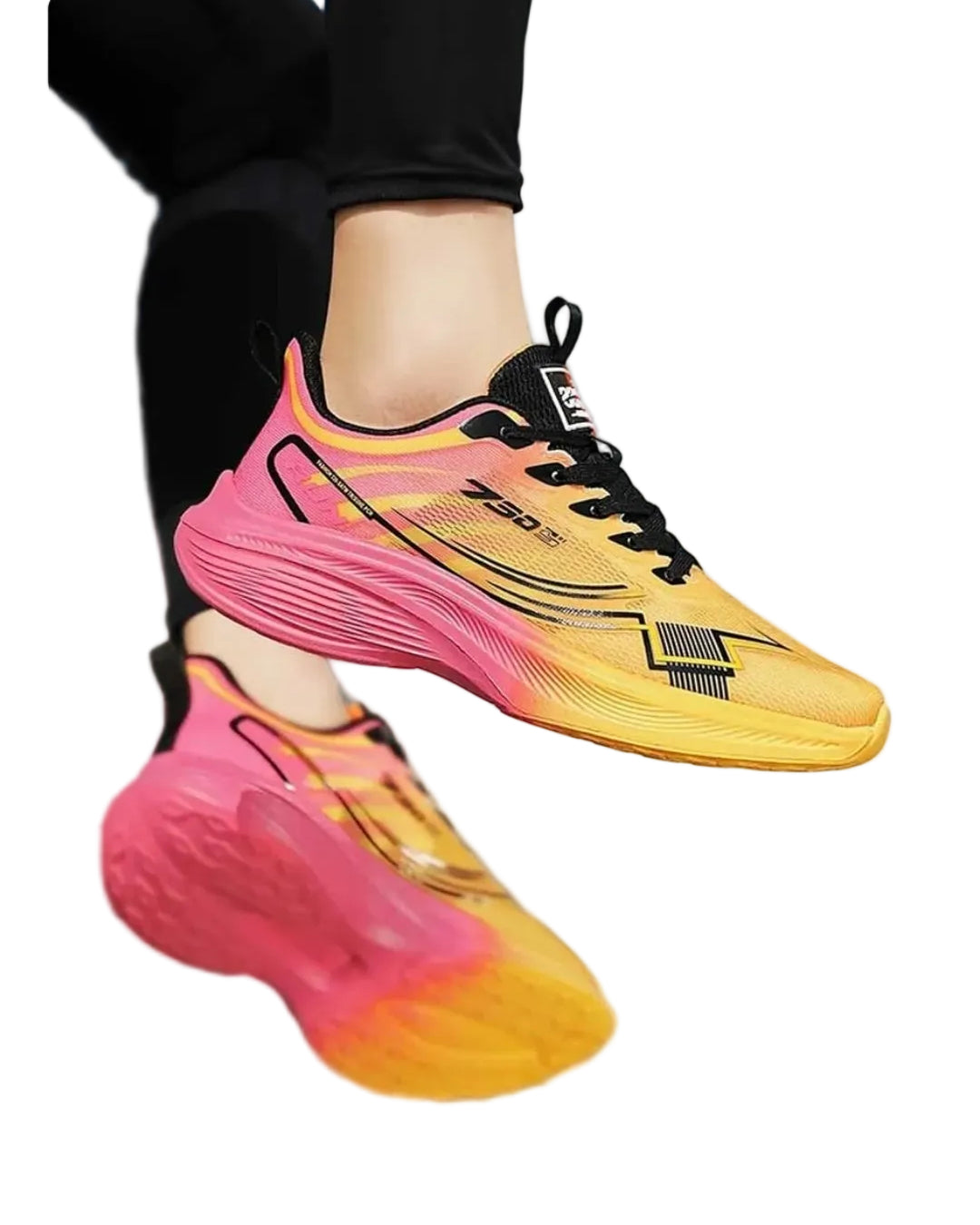 XAYWEAR JT Unisex Lace-Up Sports Shoes