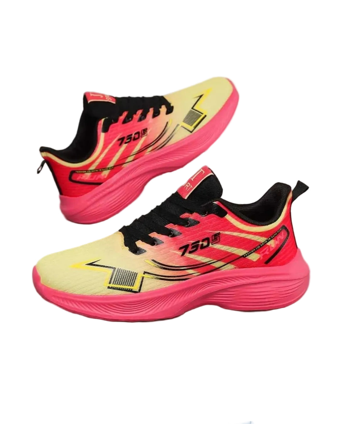 XAYWEAR JT Unisex Lace-Up Sports Shoes