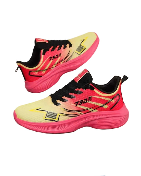 XAYWEAR JT Unisex Lace-Up Sports Shoes