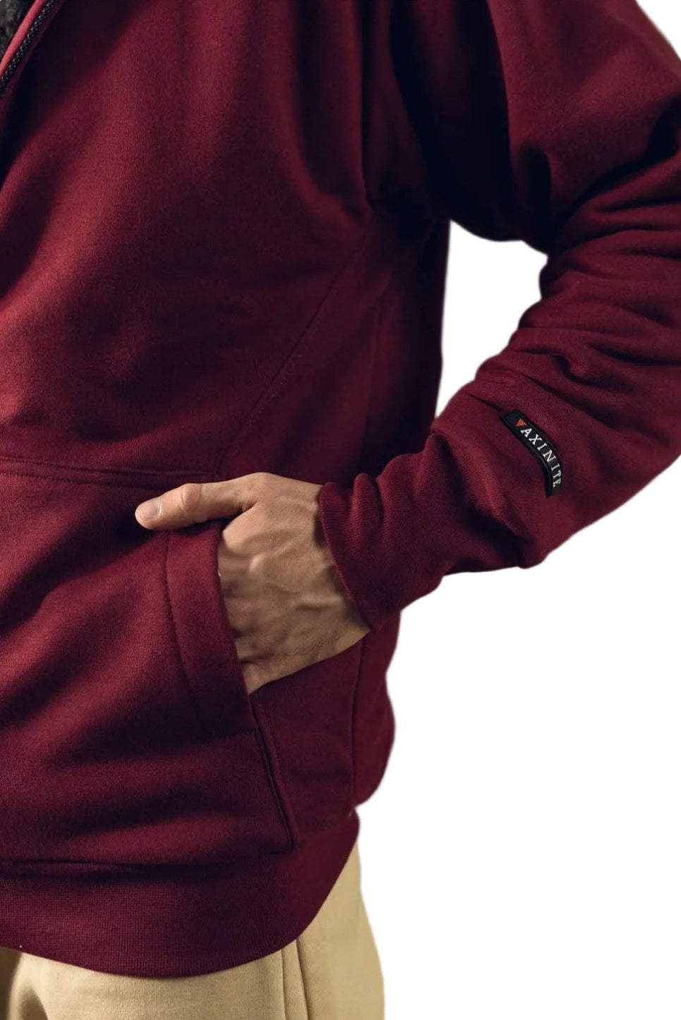 XAYWEAR Axinite Men's AX19 Fleece Zipper Hoodie