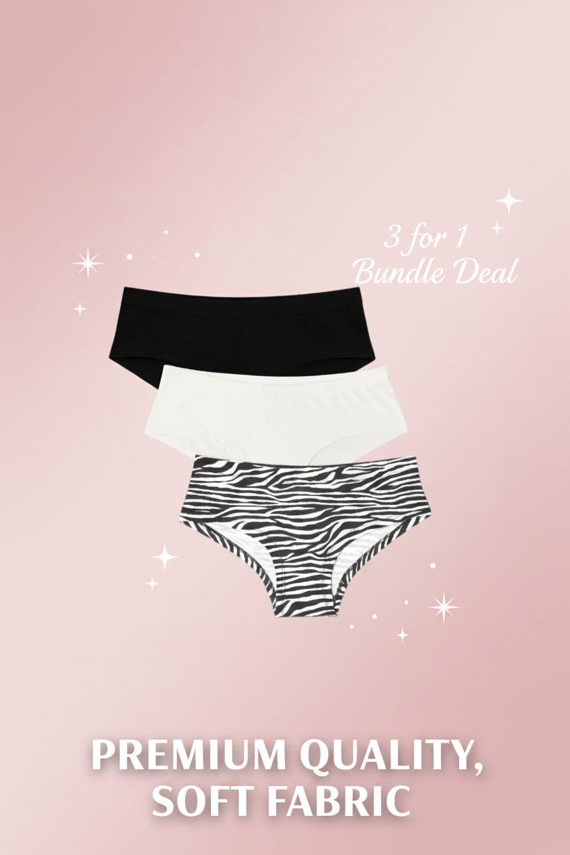 Hipsters For Women - Pack of 3