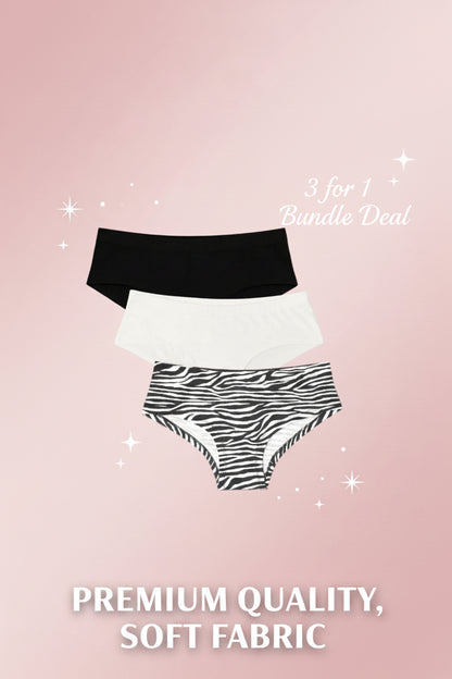 Hipsters For Women - Pack of 3
