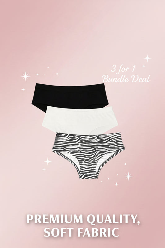 Hipsters For Women - Pack of 3