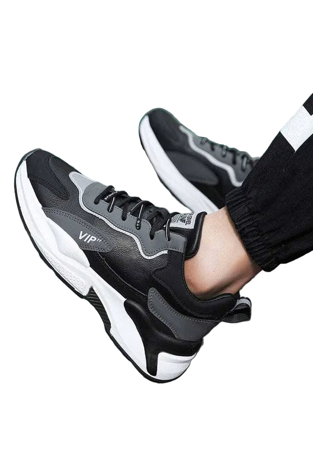XAYWEAR Cleveland Lace-Up Chunky Sneakers